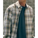 ショッピングTOKYO シャツ 「CITY TOKYO/シティートーキョー」スマートウールチェックシャツ メンズ