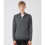 ショッピングブラックレーベル セーター ニット シャドーチェックハーフジップニット メンズ