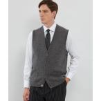 ショッピングジレ ベスト ジレ ウールアルパカニットベスト メンズ