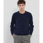 セーター ニット リンクスボーダークルーネックニット メンズ