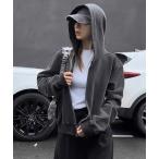 パーカー ダブルジップパーカー レディー