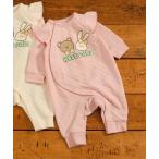 ベビー服 ロンパース Bpop GIRLSキルトカバーオール