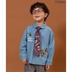 ショッピングキャラクター ブラウス シャツ ディズニーキャラクター/デニムシャツ「ミッキーマウス」 キッズ 子供服 男の子 女の子