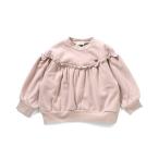 トレーナー  「ジュニア対応」裏シャギーフリルトレーナー キッズ 子供服 女の子