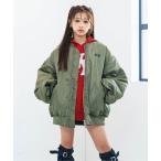 ショッピングキルト ブルゾン アウター BIG裏キルトMA1 キッズ 子供服 女の子