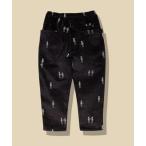 ショッピングコーデュロイ パンツ ストレッチコーデュロイ ほねほね刺繍 アンクルパンツ メンズ レディース