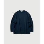 ショッピングＴシャツ tシャツ 「ATON / エイトン」SUVIN 60/2 OVER SIZED LONG SLEEVE T-SHIRT メンズ