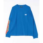 tシャツ VANS ヴァンズ M Flames Punk Logo L TEE ロングスリーブ 125K1024500 BLUE メンズ