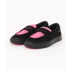 スニーカー VANS ヴァンズ LOAFER ローファー V196CF NN BLACK/PINK メンズ