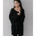 ニット セーター スパンコールルーズニット レディース