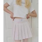 「Smyeon」 プリーツスカート FR