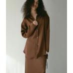 ショッピングTOKYO 「ETRE TOKYO」 長袖ブラウス FREE ブラウン レディース