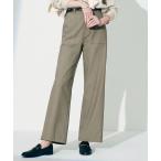 「23区」 パンツ 46 グリーン レディース