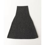 「GOOD GRIEF」 Ribbed Knit Snood スヌード - グレー レディース