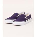 「VANS」 スリッポン 8h パープル メンズ