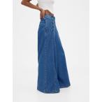 「GAP」 デニムパンツ 30 ライトインディゴブルー レディース