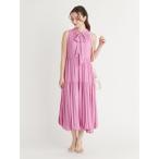 ショッピングノースリーブ 「CELFORD」 ノースリーブワンピース 38 パープル レディース