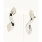 [UN3D.] серьги ( обе уголок для ) FREE серебряный женский 