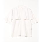 「RUIRUE BOUTIQUE」 半袖ブラウス L ホワイト レディース