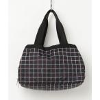 「LeSportsac」 チェック柄トートバッグ - ブラック レディース