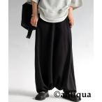 ショッピングサルエルパンツ 「antiqua」 サルエルパンツ FREE ブラック レディース