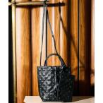 ショッピングmini トートバッグ (MILLELA FIRENZE)EMBOSSED MINI TOTE レディース