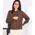カーディガン 衿付きカーディガン レディース