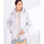 コート アウター 異素材切替　薄中綿ジャケット レディース