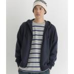  Parker [BACK NUMBER] тренировочный Zip Parker ( heavy унция / передний Zip / свободно / relax / сохранение тепла /tei Lee )