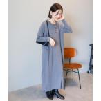 ワンピース バイパチリブヘンリーニットワンピース