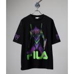 tシャツ FILA x Evangelion フィラ×エヴァンゲリオン プリントグラフィックTシャツ レディース メンズ