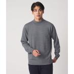 セーター ニット テンジク ボーダー モックネック ニット-ウォッシャブル-「A DAY IN THE LIFE」 メンズ