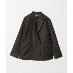 ジャケット テーラードジャケット ツイードライク ダブルジャケット ‐ウォッシャブル・セットアップ対応‐ 「A DAY IN THE LIFE」 レデ