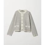 カーディガン ツイードライク カーディガンジャケット 「A DAY IN THE LIFE」 レディース