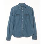 ショッピングアメリカンイーグル 「American Eagle」 長袖シャツ S ブルー レディース