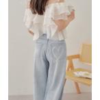 「Chico」 デニムパンツ 1 スカイブルー レディース