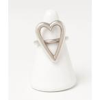 ショッピングハート 「e.m.」 リング #15 シルバー レディース