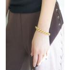 「Laura Lombardi」 ブレスレット ONE SIZE ゴールド レディース