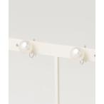 [JUPITER] серьги ( обе уголок для ) FREE белое золото женский 