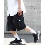 [MAISON CLUB] брюки-карго M черный мужской 