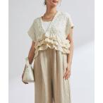 「un dix cors」 オールインワン FREE ベージュ レディース