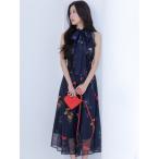 「SNIDEL」 ノースリーブワンピース 0 ネイビー レディース