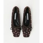 ショッピングバレエ バレエシューズ パンプス 「別注」「PIPPICHIC」AMBER ビジュー バレエシューズ