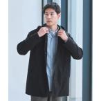 ステンカラーコート コート ルミレットウール TAION フード バルカラーコート -撥水- メンズ