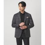 ショッピング柄 ジャケット テーラードジャケット GLR CLOTH フラノ柄 2B RG ジャケット -ストレッチ- メンズ