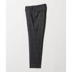 ショッピングスキニー スラックス GLR CLOTH フラノ柄 アジャスター スラックス -ストレッチ- メンズ