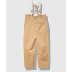サロペット オーバーオール HOUSTON/ヒューストン　HIGH-WAIST SUSPENDER PANTS レディース