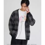 ショッピングカーディガン カーディガン ショートフェザーニットカーディガン メンズ レディース