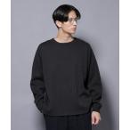 セーター ニット ミラノリブ ワイドクルーネックニット メンズ