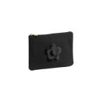 ショッピングエナメルバッグ ポーチ マリークワント mary quant ナイロンエナメルデイジー フラットポーチミニ レディース